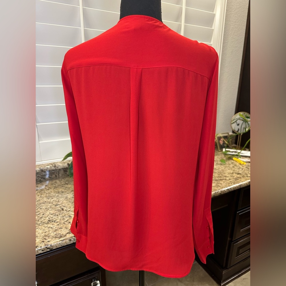 Express Blouse, Red, Size Small - Picture 3 of 4